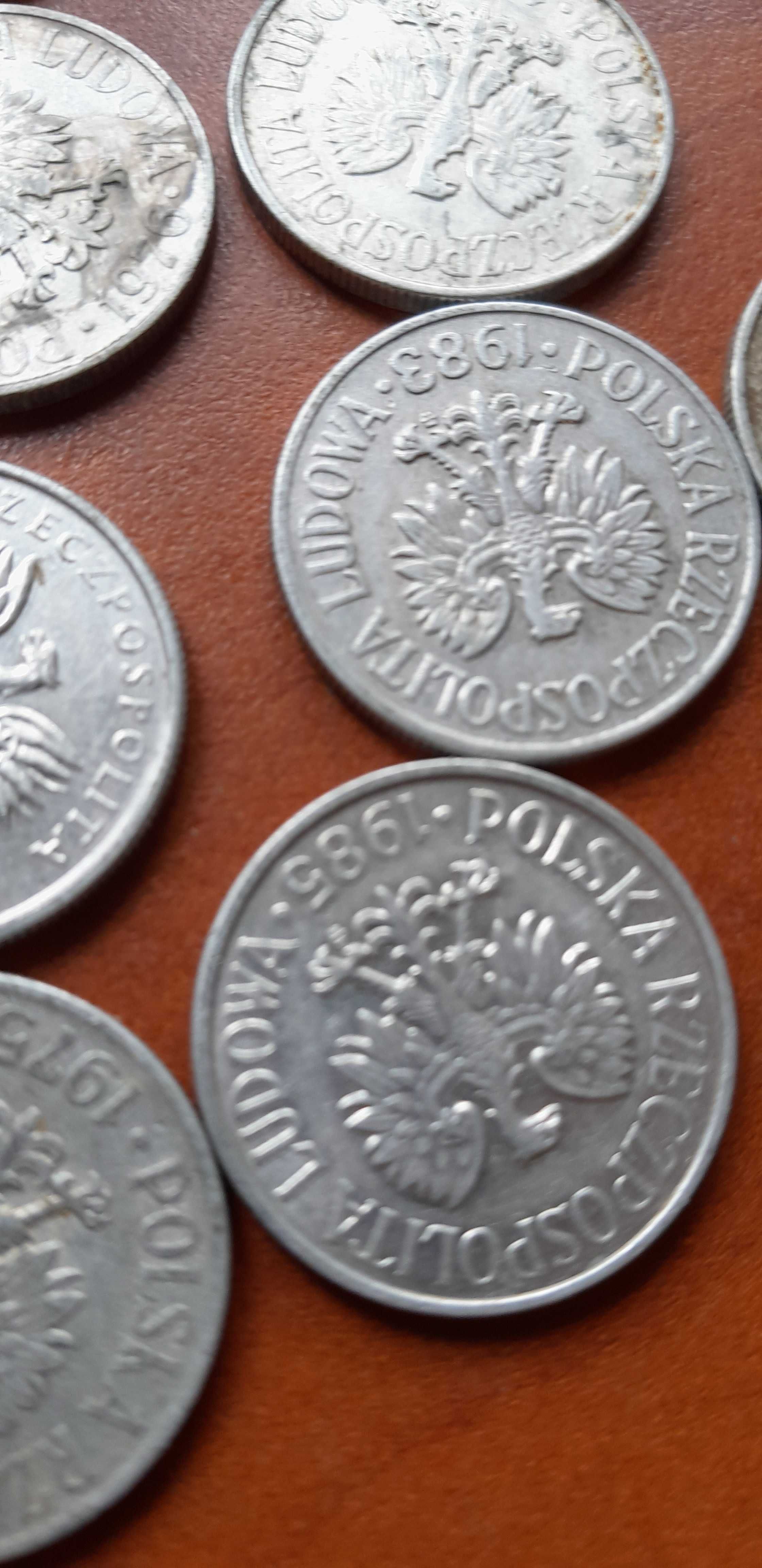 monety PRL 50gr różne roczniki