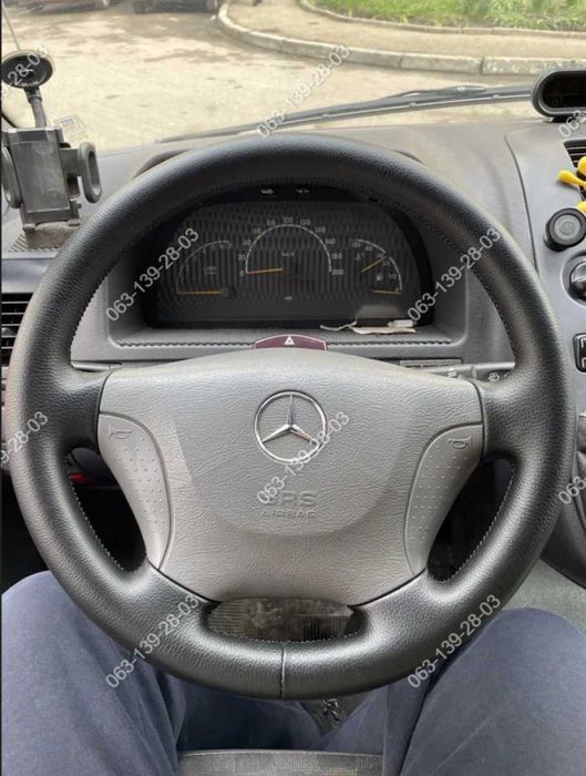 Mercedes Sprinter Vito Viano VW Crafter Оплетка руля Мерседес Винил