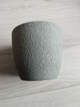 Zestaw 2 doniczki osłonki ceramiczne 14 cm