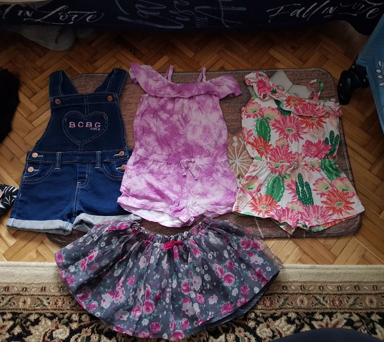 Letnie ubranka dla dziewczynki