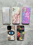 etui iphone 12_5szt._szkło ze świecącą ramką GRATIS