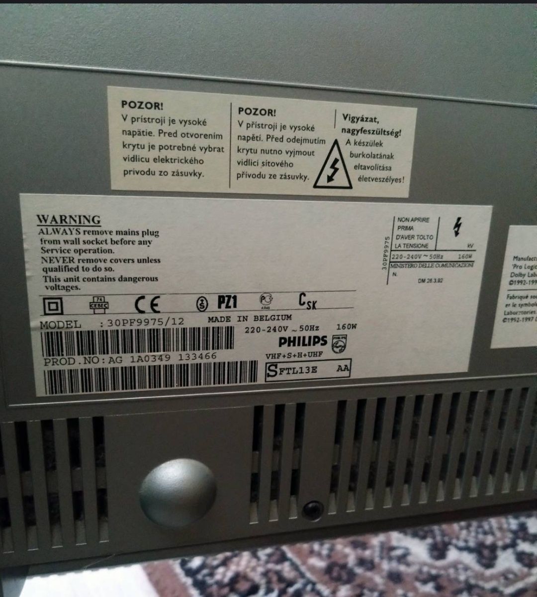 Telewizor Philips 30PF9975/12 30 cali LCD Pixel Plus 1 Dwa głośniki