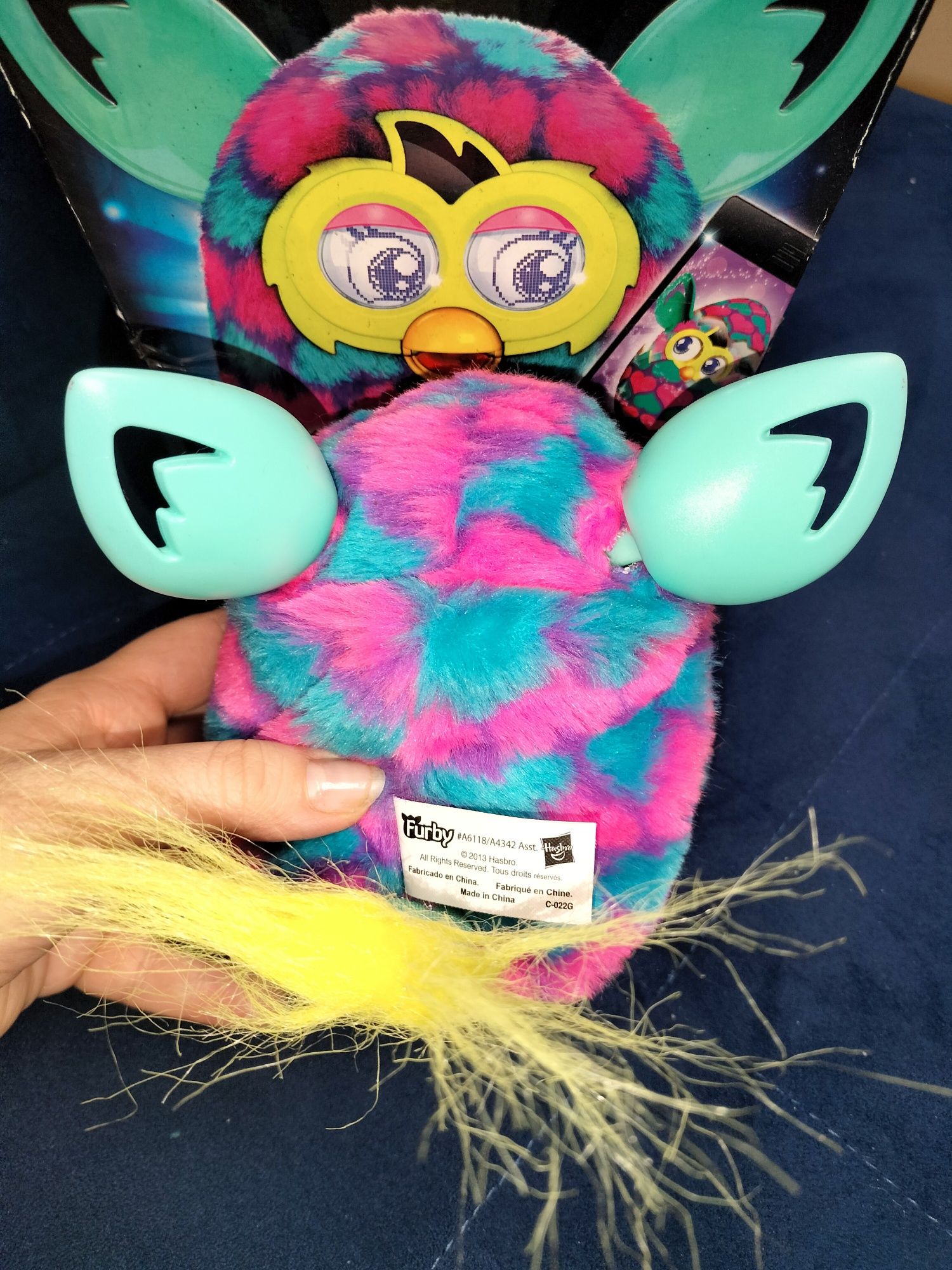 Zestaw Furby maskotka i torebka