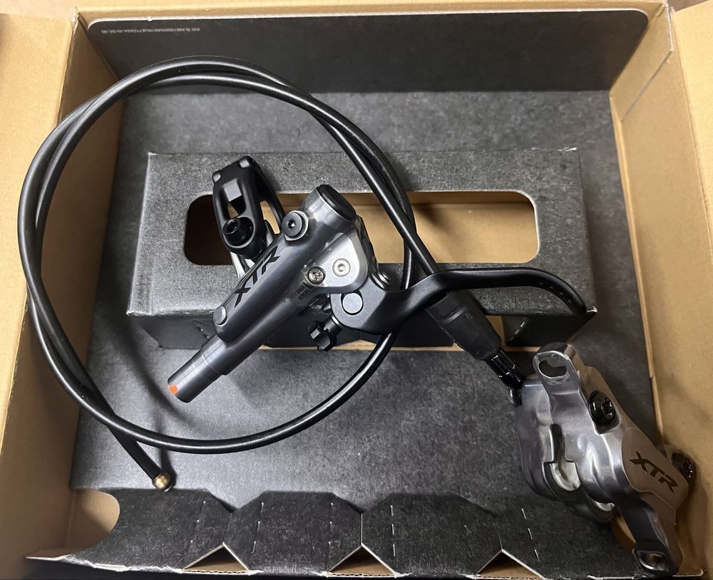 Shimano Br m 9120 Xtr hamulec przód 4 Tłoki mocny enduro ebike top ham