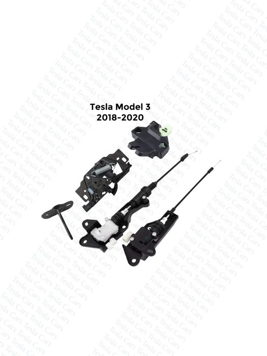 Замок капота в зборі / багажника / ляди  Tesla Model 3 дорест 2018