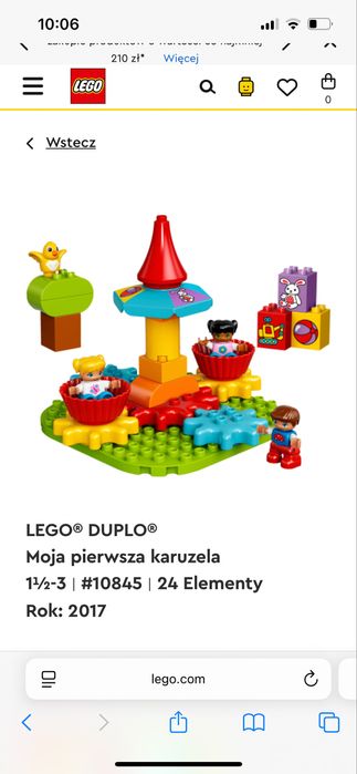 Duplo , Moja Pierwsza Karuzela 10845