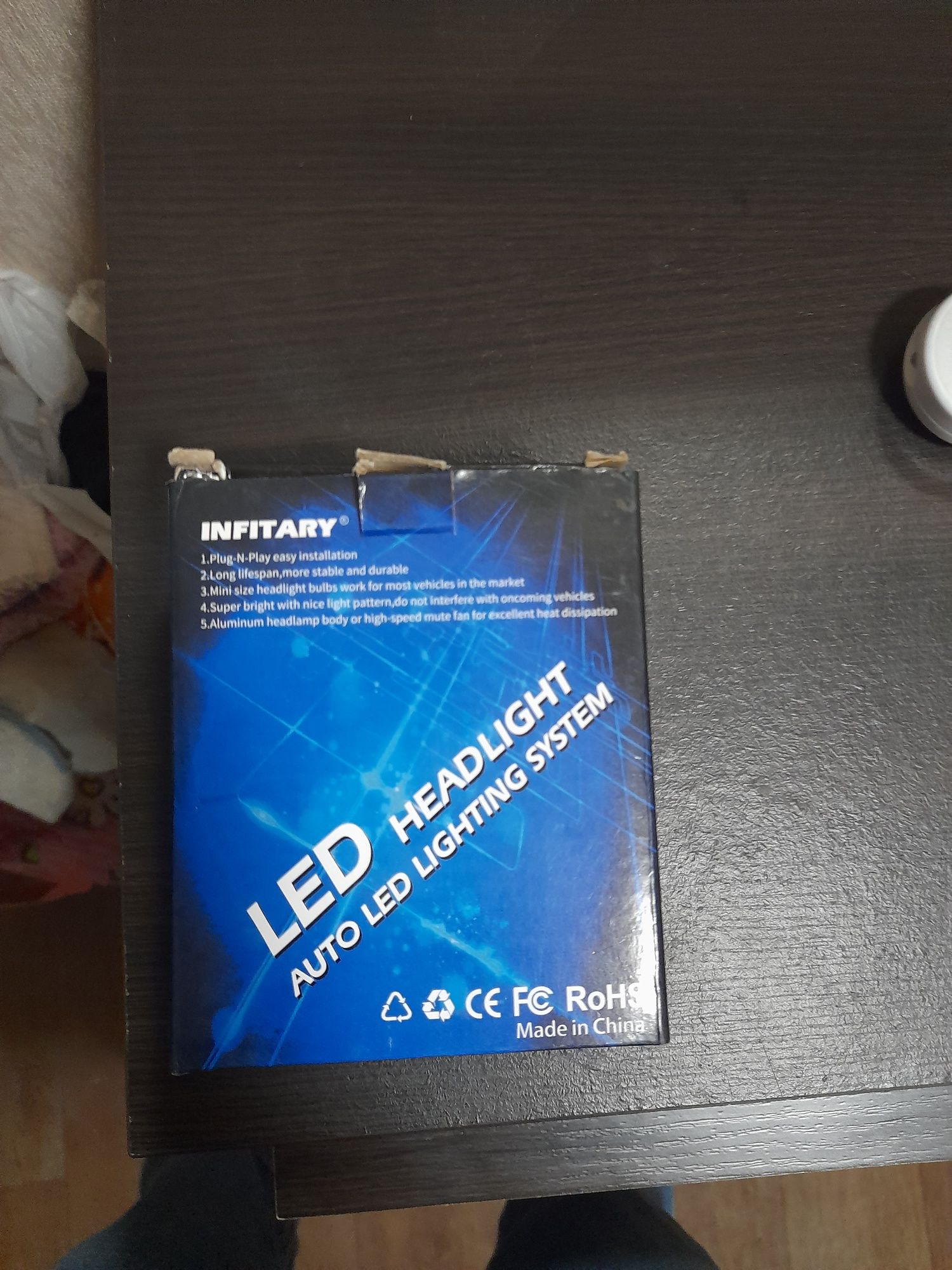 Infitary, led,6000k,3000k,лед лампы.