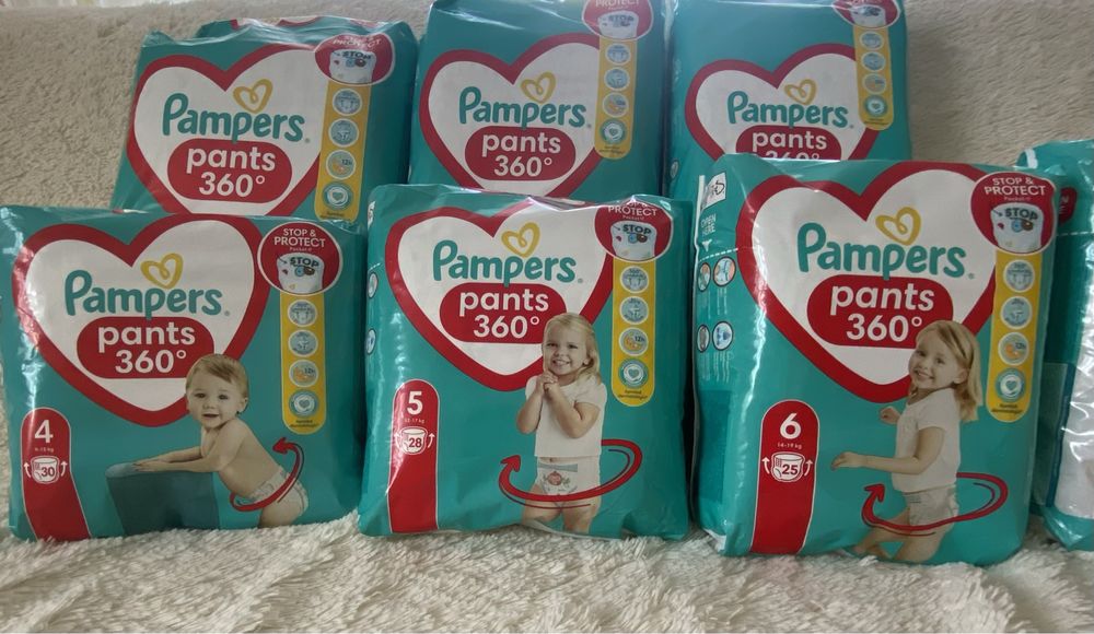 Підгузники трусики Pampers Pants 4,5,6,7