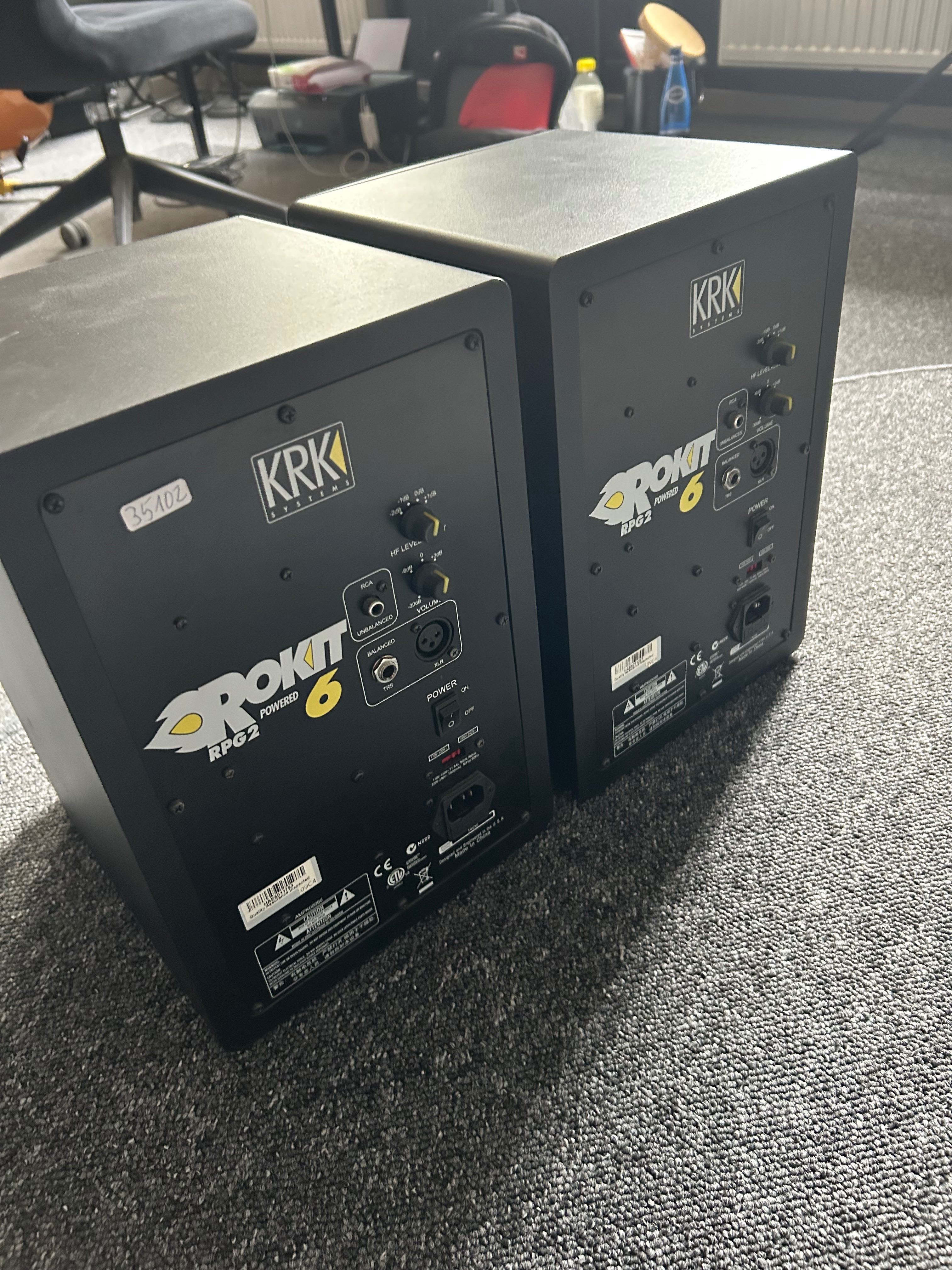 Monitory studyjne KRK RP6 G2 -2szt.