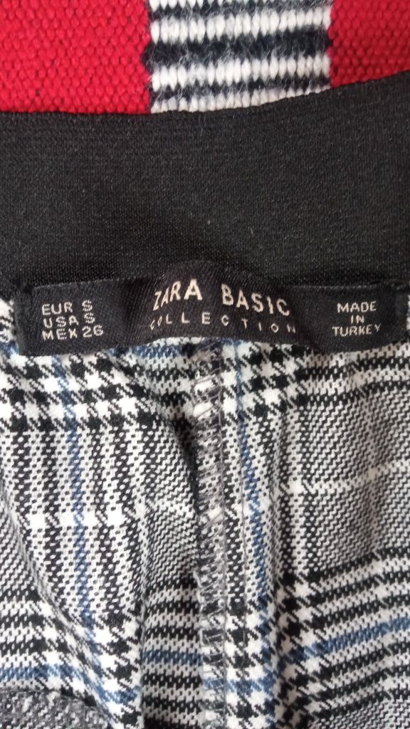 Spodnie - rybaczki ZARA Basic - S