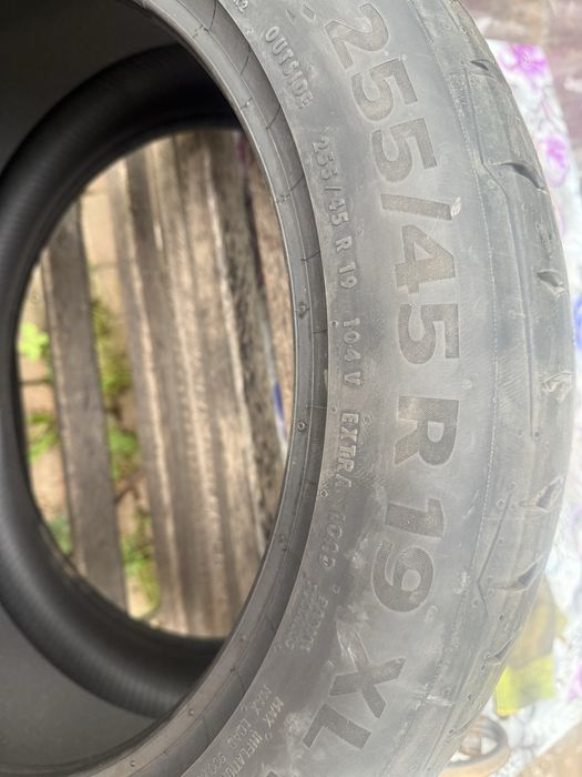 Літні шини 255 45 r19 Continental SportContact 7