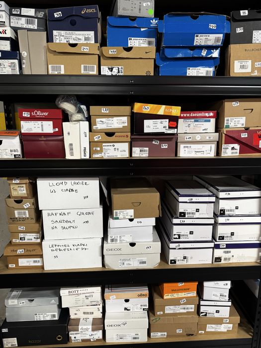 Buty mix zwrotów z Zalando paleta kategoria A