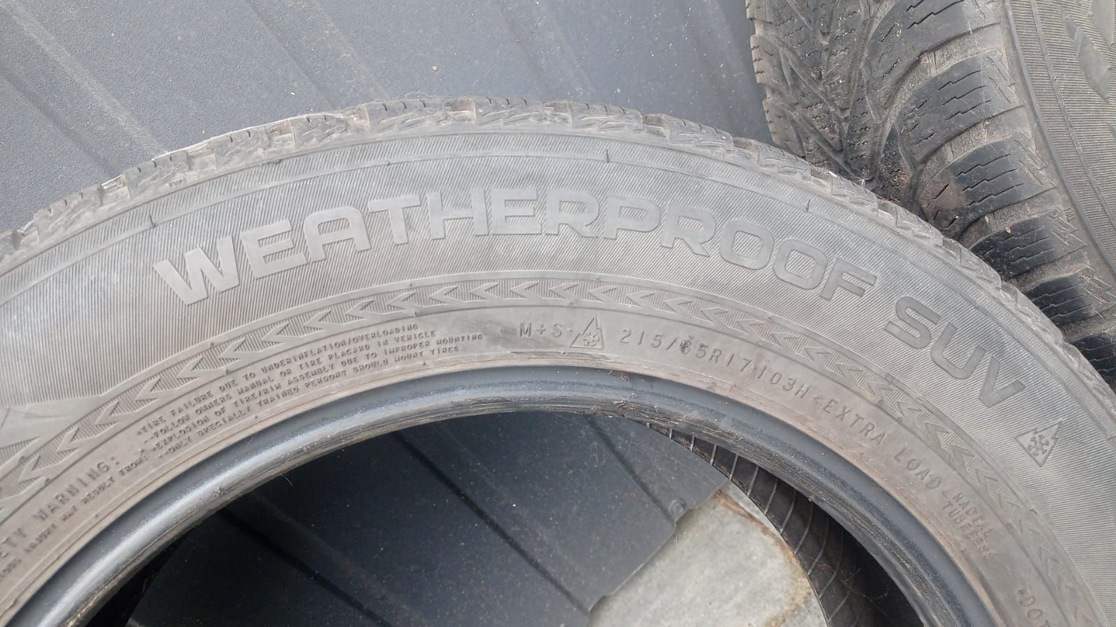 Opony całoroczne Nokian Suv 17 cali