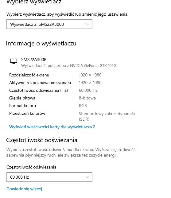 Monitor Samsung SyncMaster SA300 22" Full HD + kabel HDMI-VGA