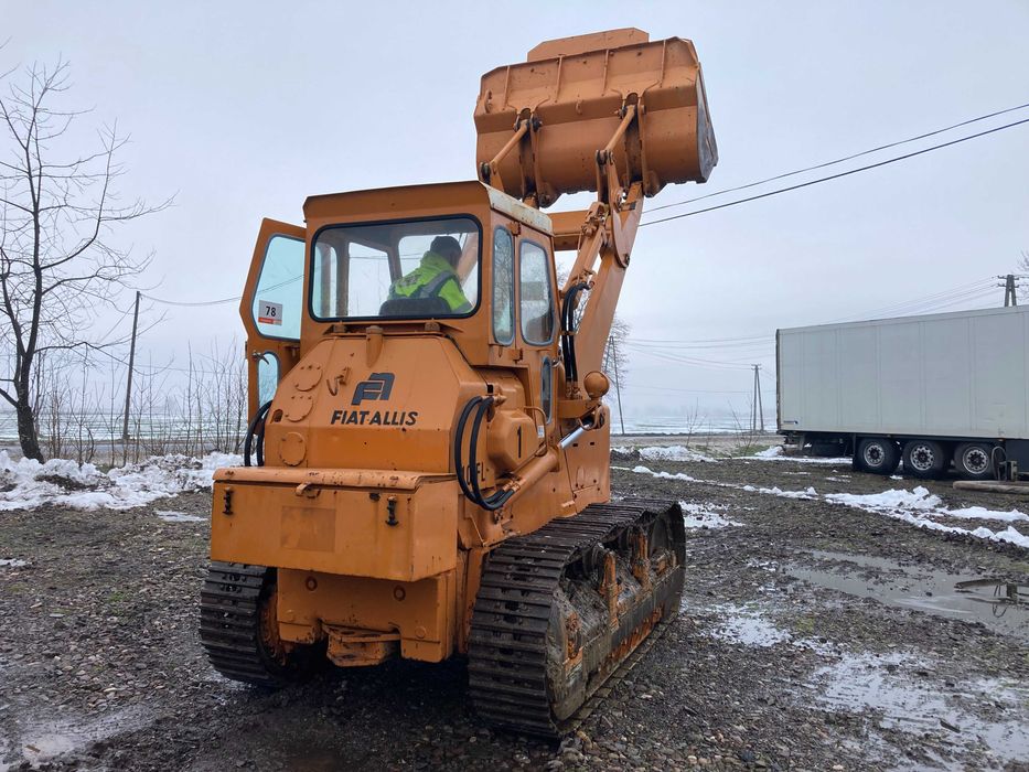 Бульдозер Навантажувач Fiat-Alis FL10 добрий стан 7312 мото-год