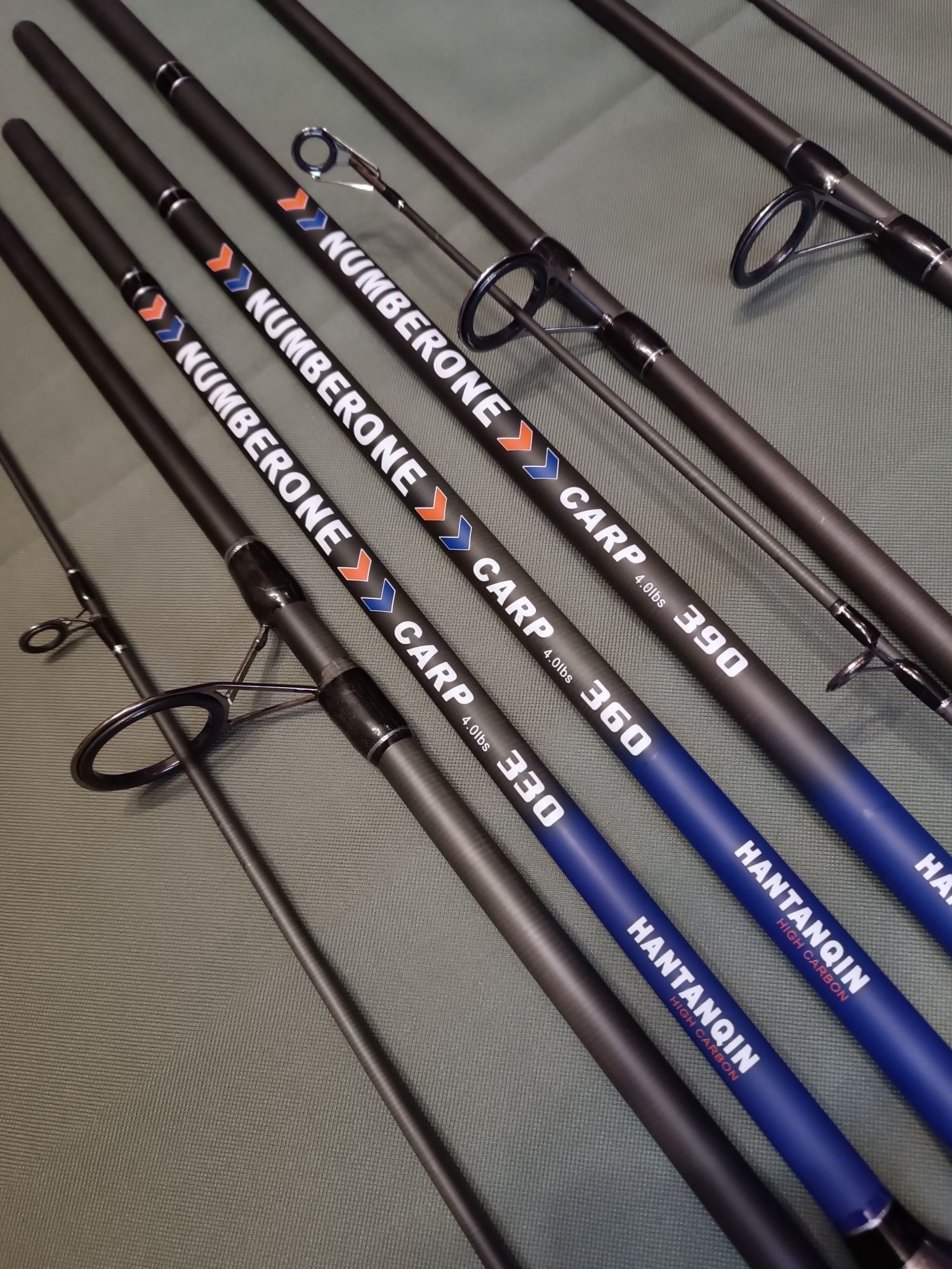 Вудлище коропове NUMBERONE CARP 4.0 Lb 3.9 м, 3.6 м, 3.3 м
