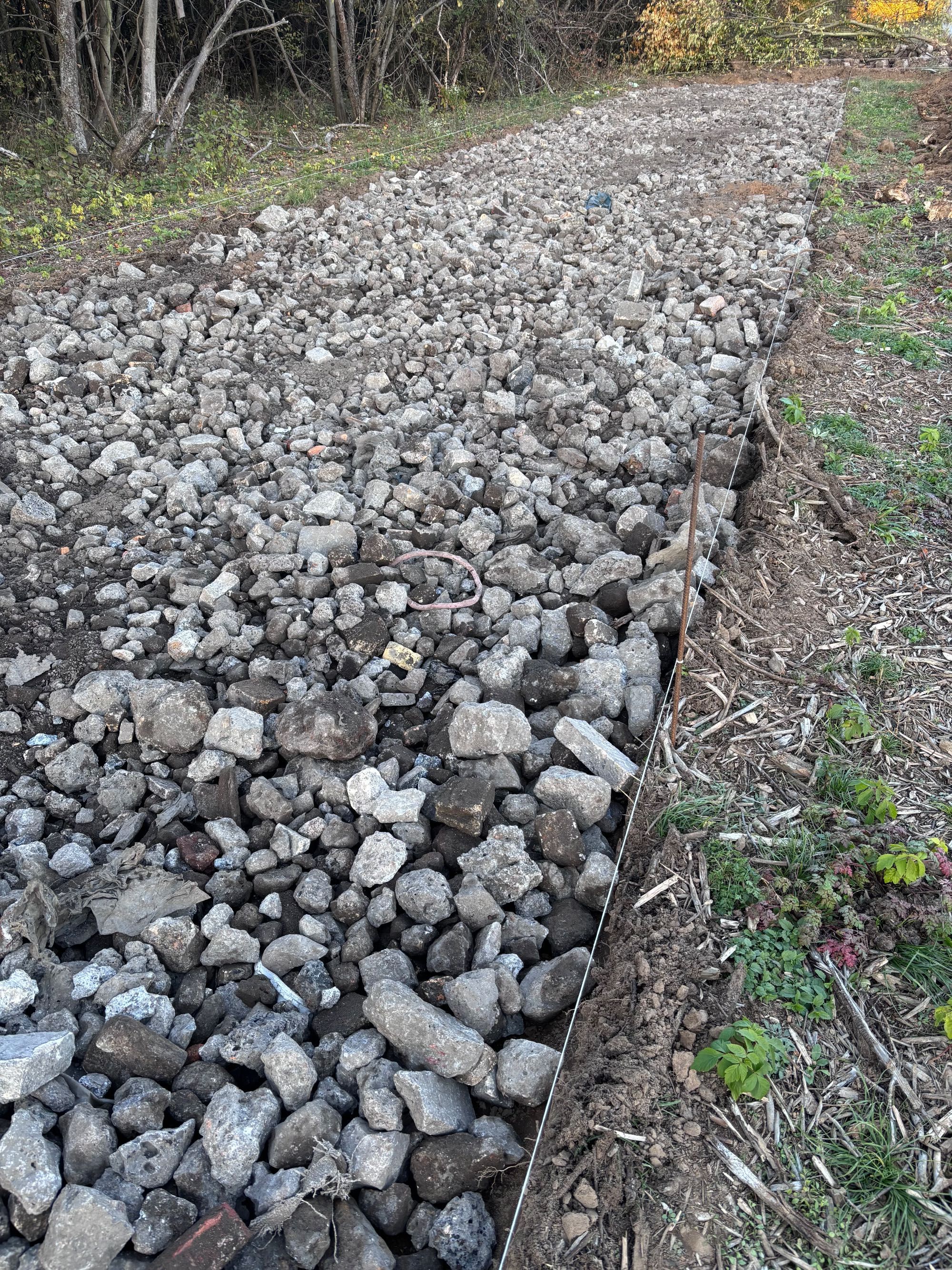 Kruszywo, tłuczeń, utwardzanie terenu