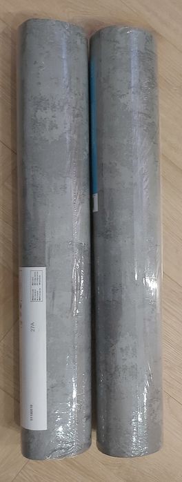 Tapeta winylowa na flizelinie Omey ciemnoszara, beton