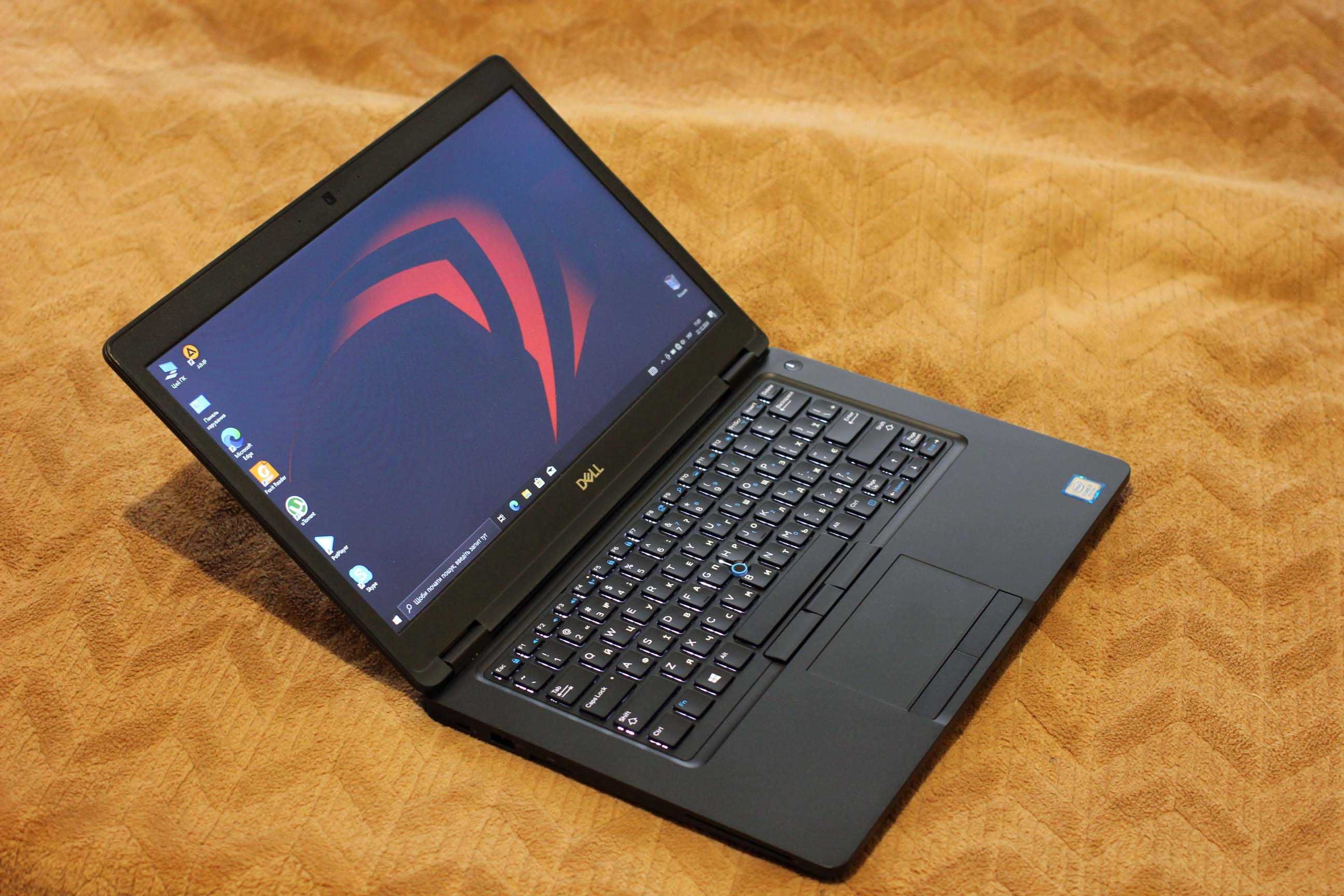 Ноутбук Dell 5490/ Core i7-8665 8x!/8GB/SSD256GB/Видео 2GB/АКБ 4ч/14.1