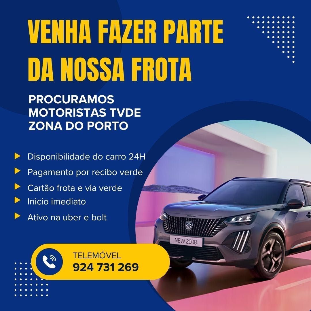 CARROS PARA ALUGAR TVDE