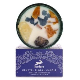 Velas Mágicas Hop Hare com Gemas e Flores