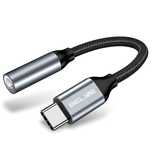 Adapter przejściówka słuchawek Beline Aux USB-C na mini Jack 3.5 mm