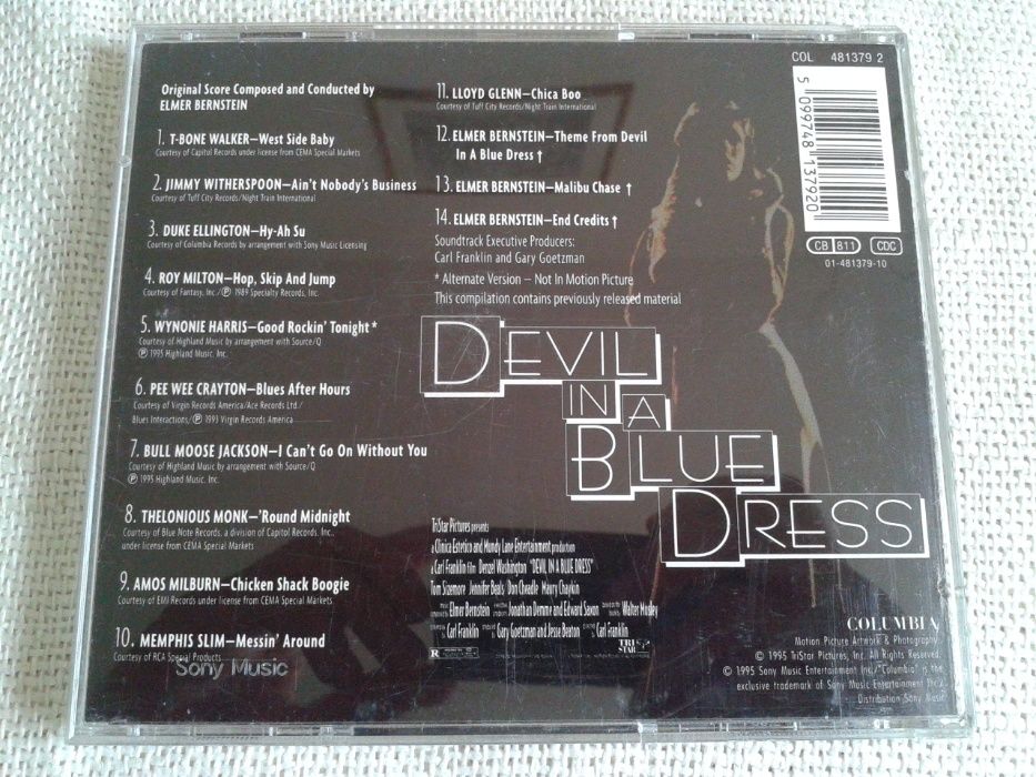 Devil In A Blue Dress, Soundtrack CD