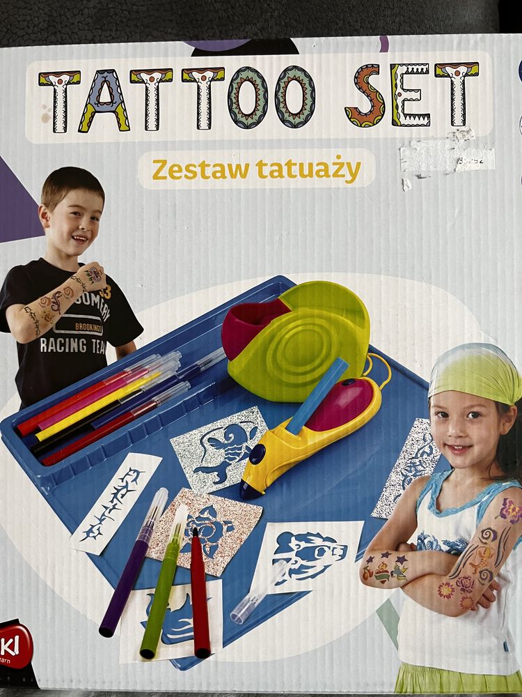 Zestaw tatuaży dla dzieci