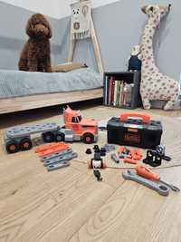 Smoby Black + Decker ciężarówka rozkładana / narzędzia / skrzynka