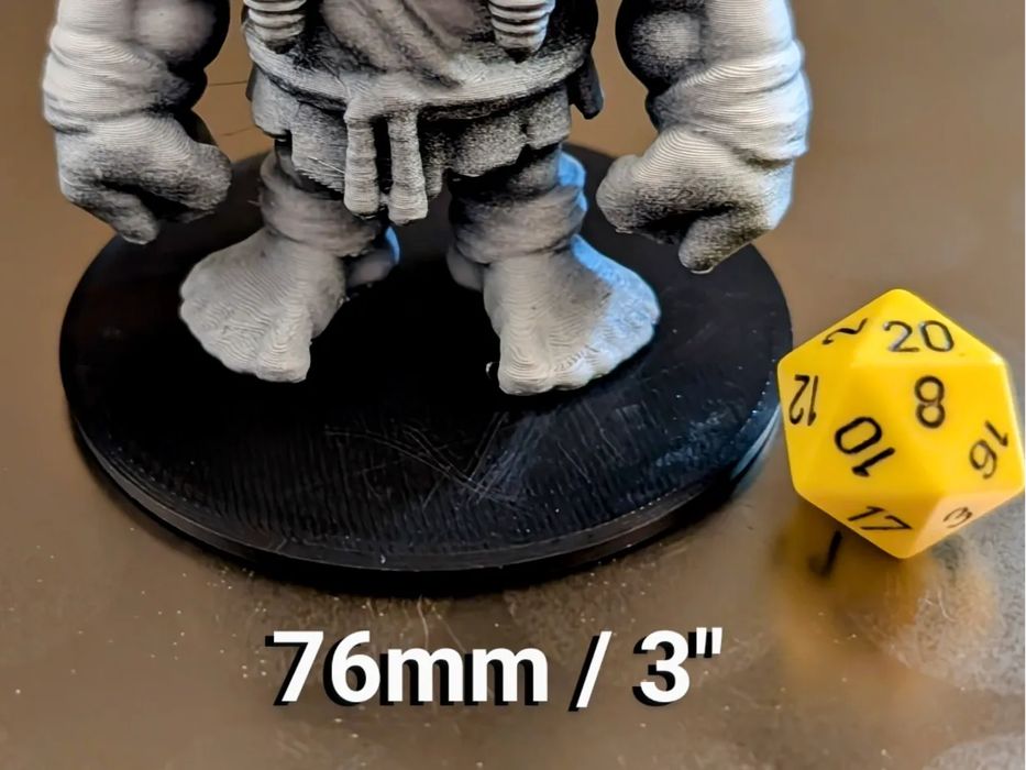 Base Grande para Miniaturas D&D (76mm)