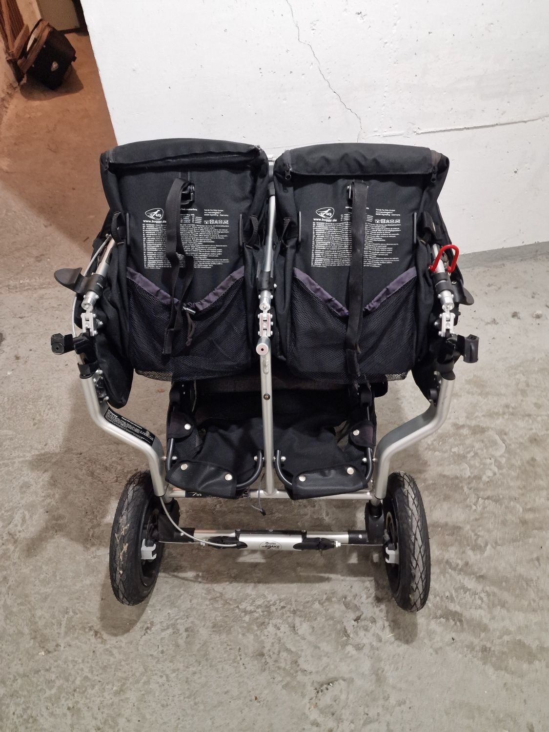 Tfk twin adventure wózek rok po roku/ dla bliźniąt spacerówka,gondola