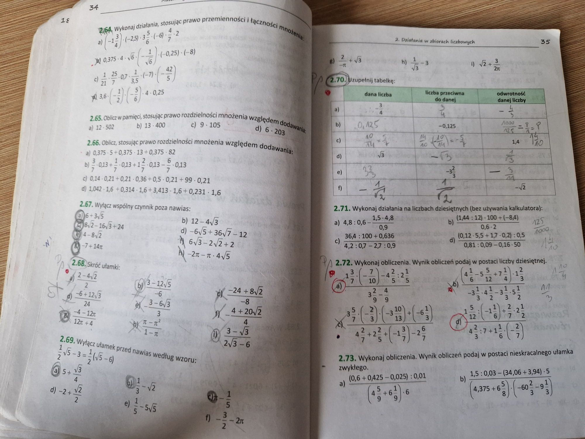 Matematyka zbiór zadań liceum technikum klasa 1 . Kurczab