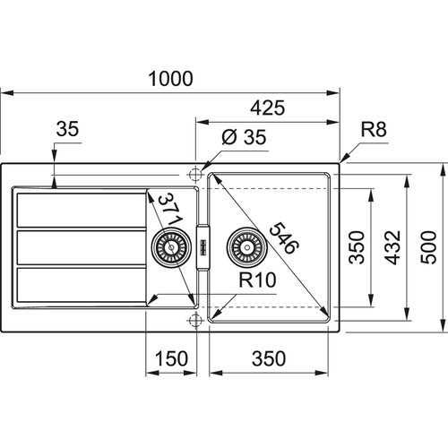 Zlewozmywak Franke SIRIUS S2D 651 -100