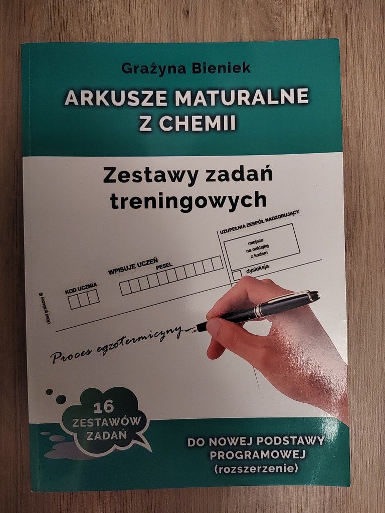 Arkusze maturalne z chemii Grażyna Bieniek