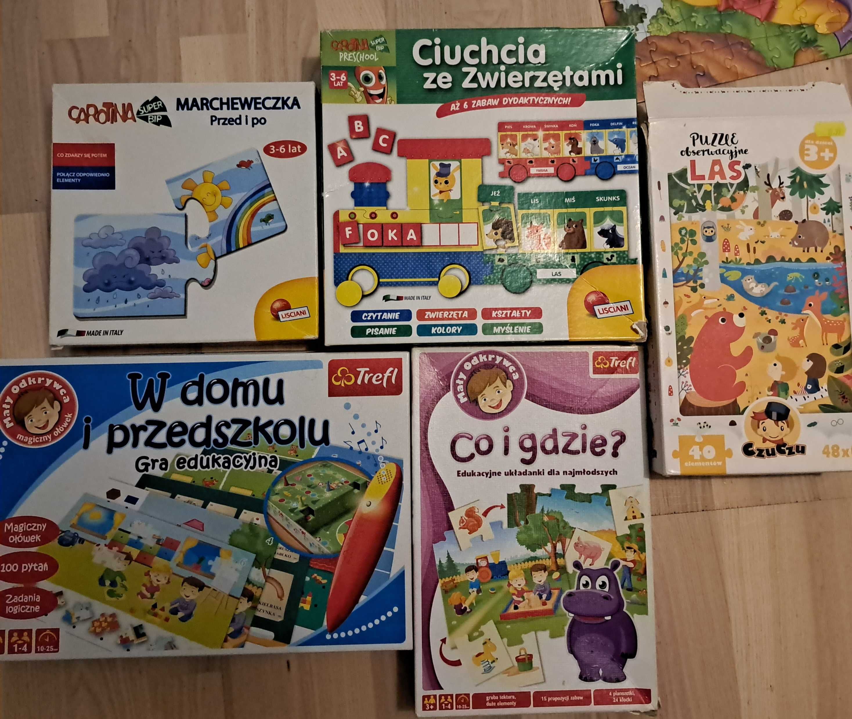 Puzzle i gry dla dzieci