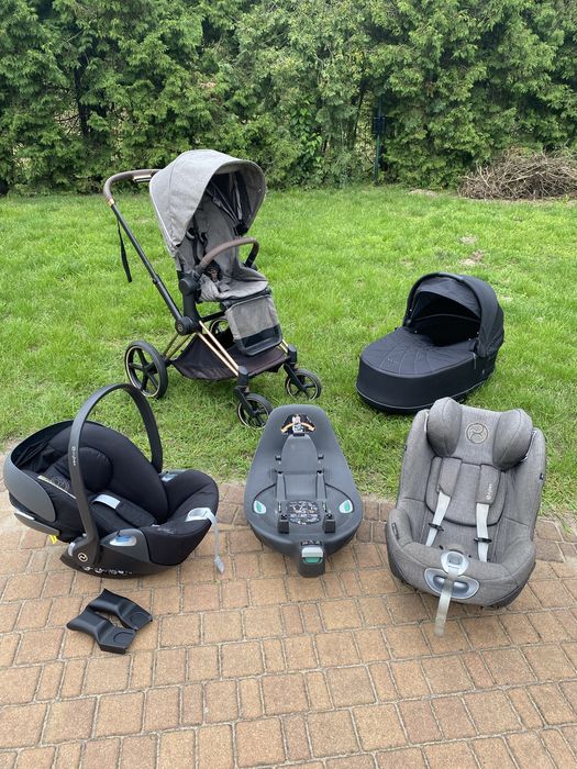 Zestaw 6w1 Cybex Platinum Priam 2.0 z ramą Rosegold