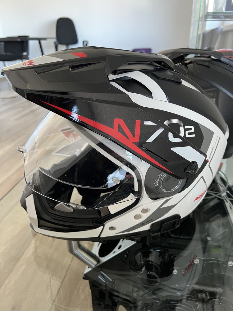 Kask Nolan modułowy pinlock blenda XL motocyklowy quada