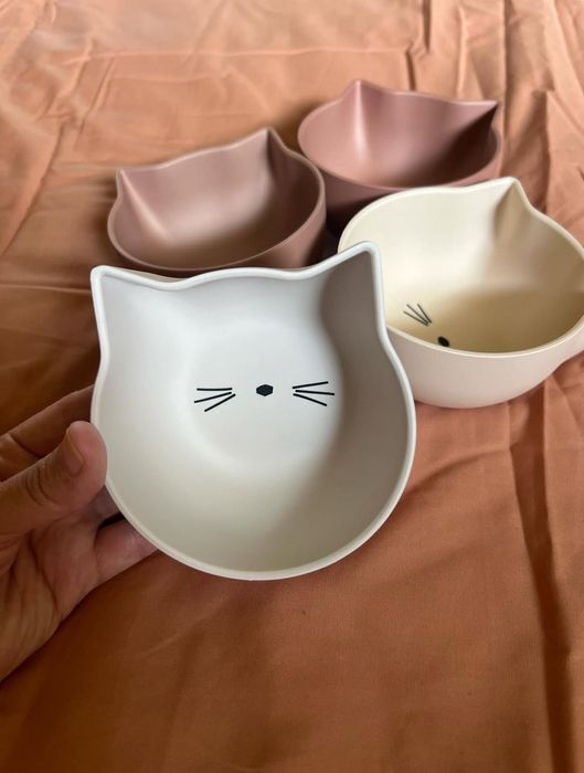 Бамбукові тарілочки , тарілочки для снеків liewood,бамбукові прибори