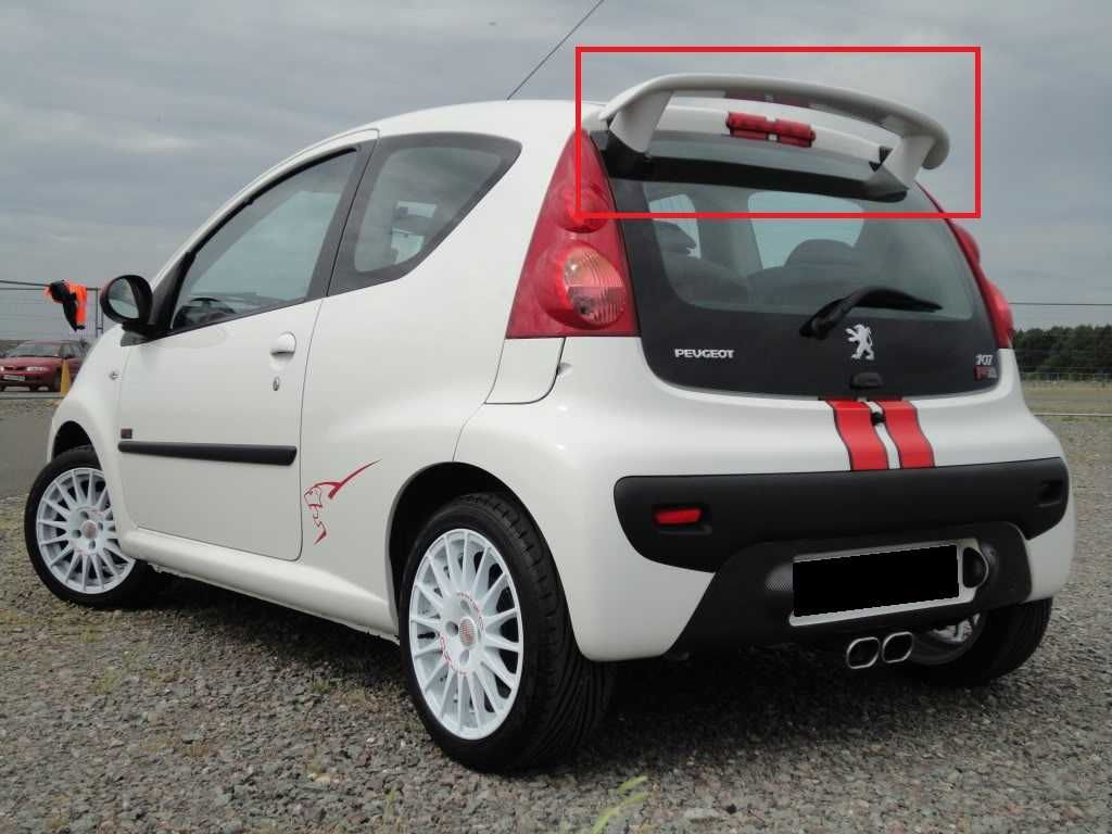 PEUGEOT 107 /  CITROEN c1 spoiler tuning