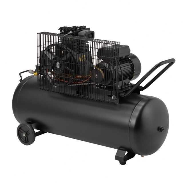 Компрессор 100 л, 1.8 кВт, 220 В, 10 атм, 250 л/мин. INTERTOOL PT-0012