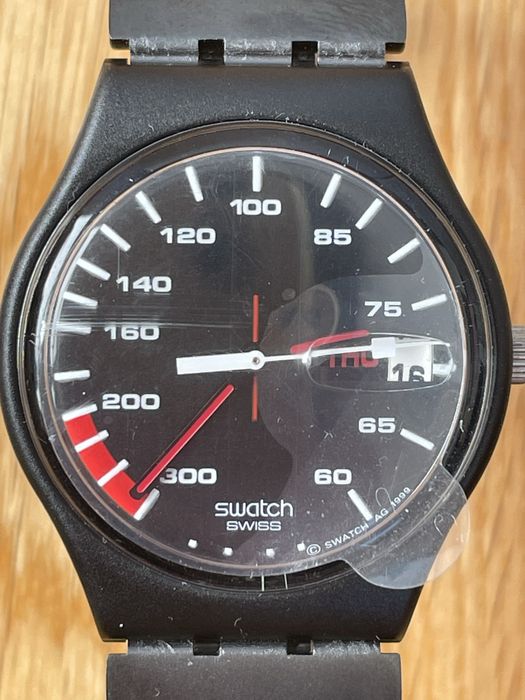 Swatch “0-300 Km” (2000), nunca usado