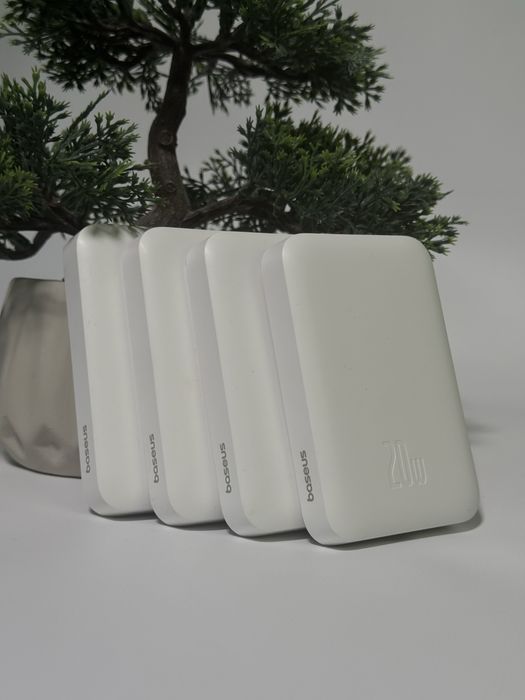 Павербанк Baseus 20W | Швидка/безпровідна зарядка + компактний дизайн