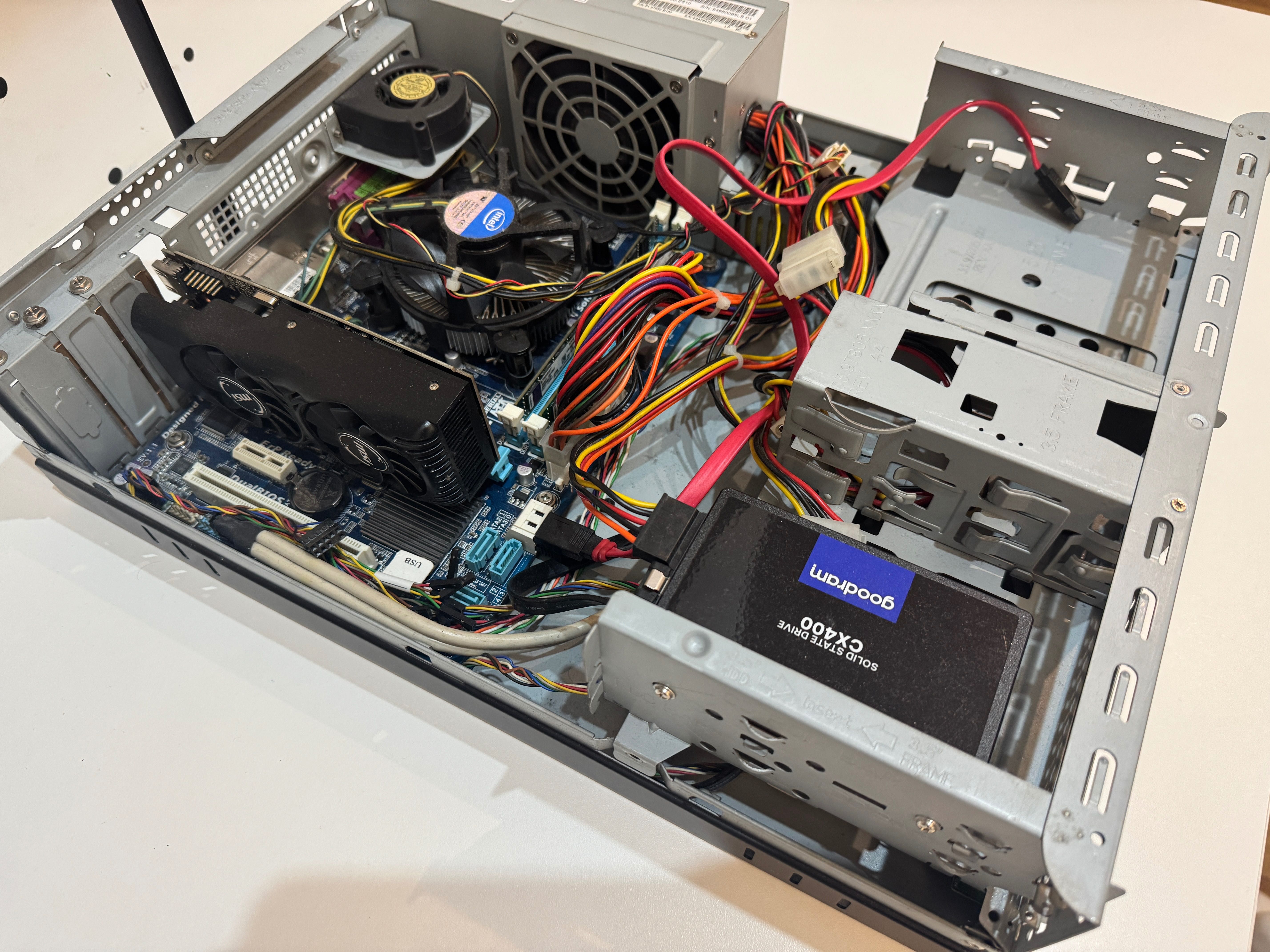 Komputer PC | i5-2400 2,5Ghz | 2x4GB DDR3 | SSD 512GB | GTX 750 Ti 2GB