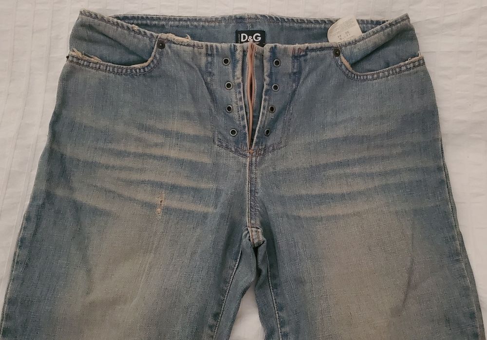 Calças de ganga / Jeans Dolce & Gabbana Originais tam 36