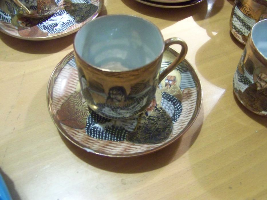 serviço de café de porcelana chinesa