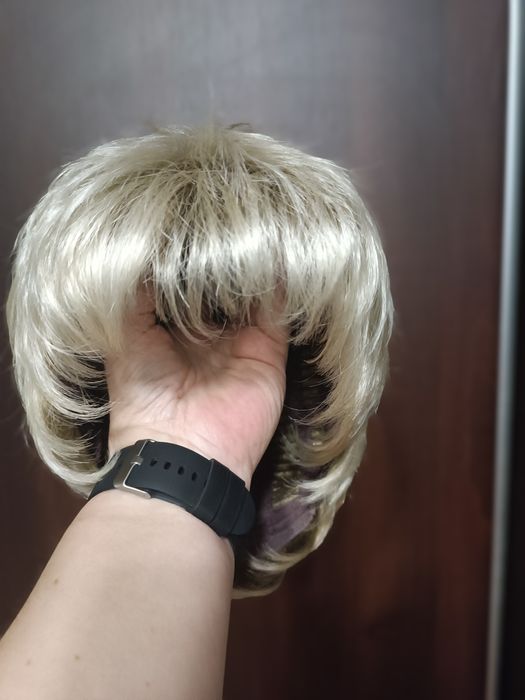 Peruka medyczna blond