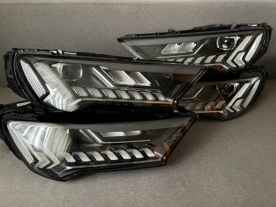 Full Led Фары Audi Q7 Оптика Ауди Ку7 Фонари Ауди Ку 7 Фара К7 Свет Q7