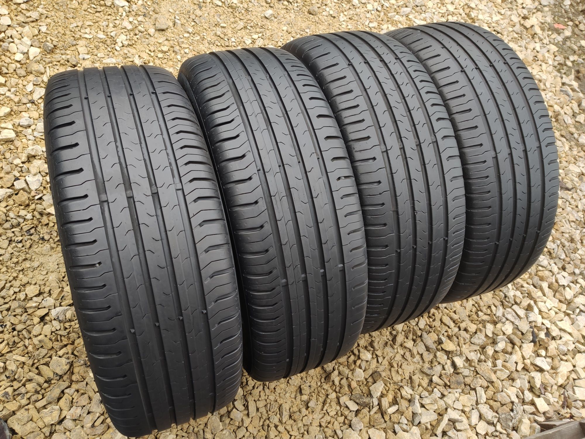 215/55r17 Continental EcoContact5 komplet opony letnie STAN IDEALNY++
