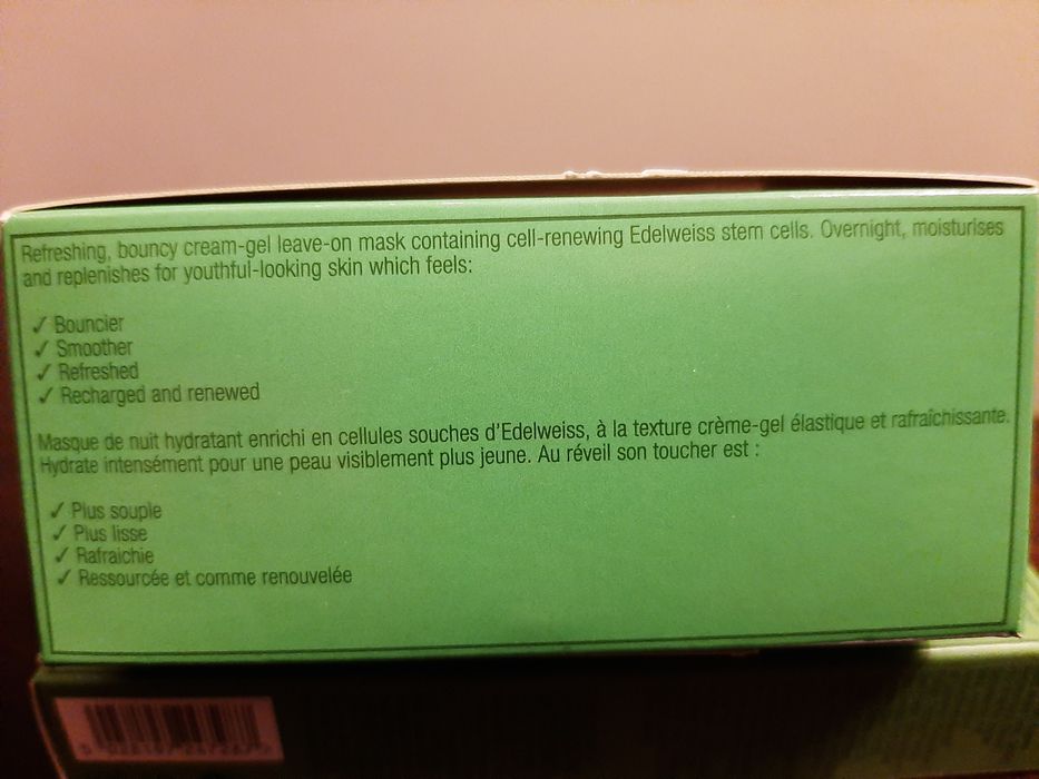 Máscara noite / Concentrado olhos Drops of Youth The Body Shop