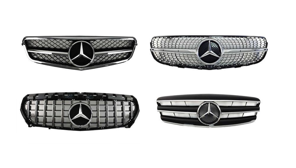 Решотка радиатора мерседес w204w207w463w203w211w213 решітка mercedes